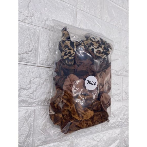 17pcs Hair Scrunchies Velvet Elastics Bobbles Ponytail Holder Hair Bands Scrunch - Picture 4 of 13